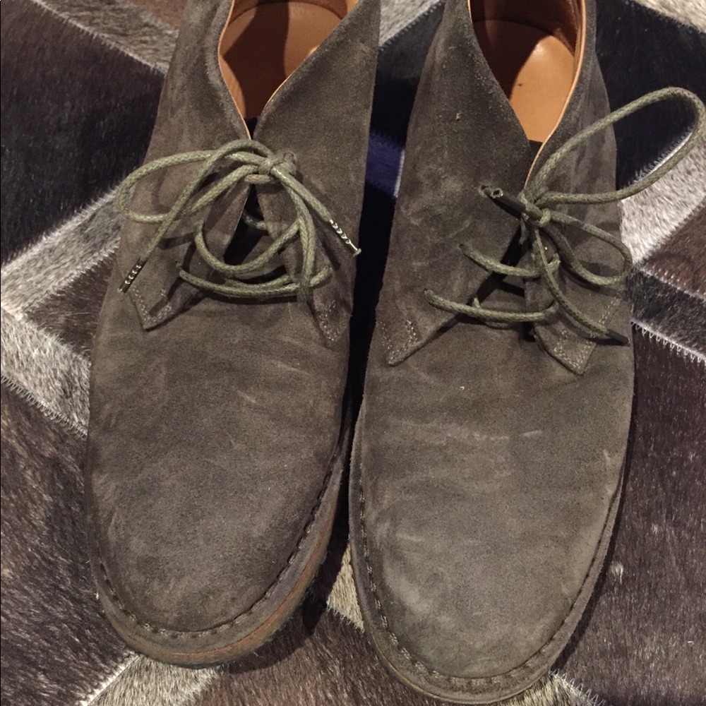 Vince dessert boots / size 9/ hunter green